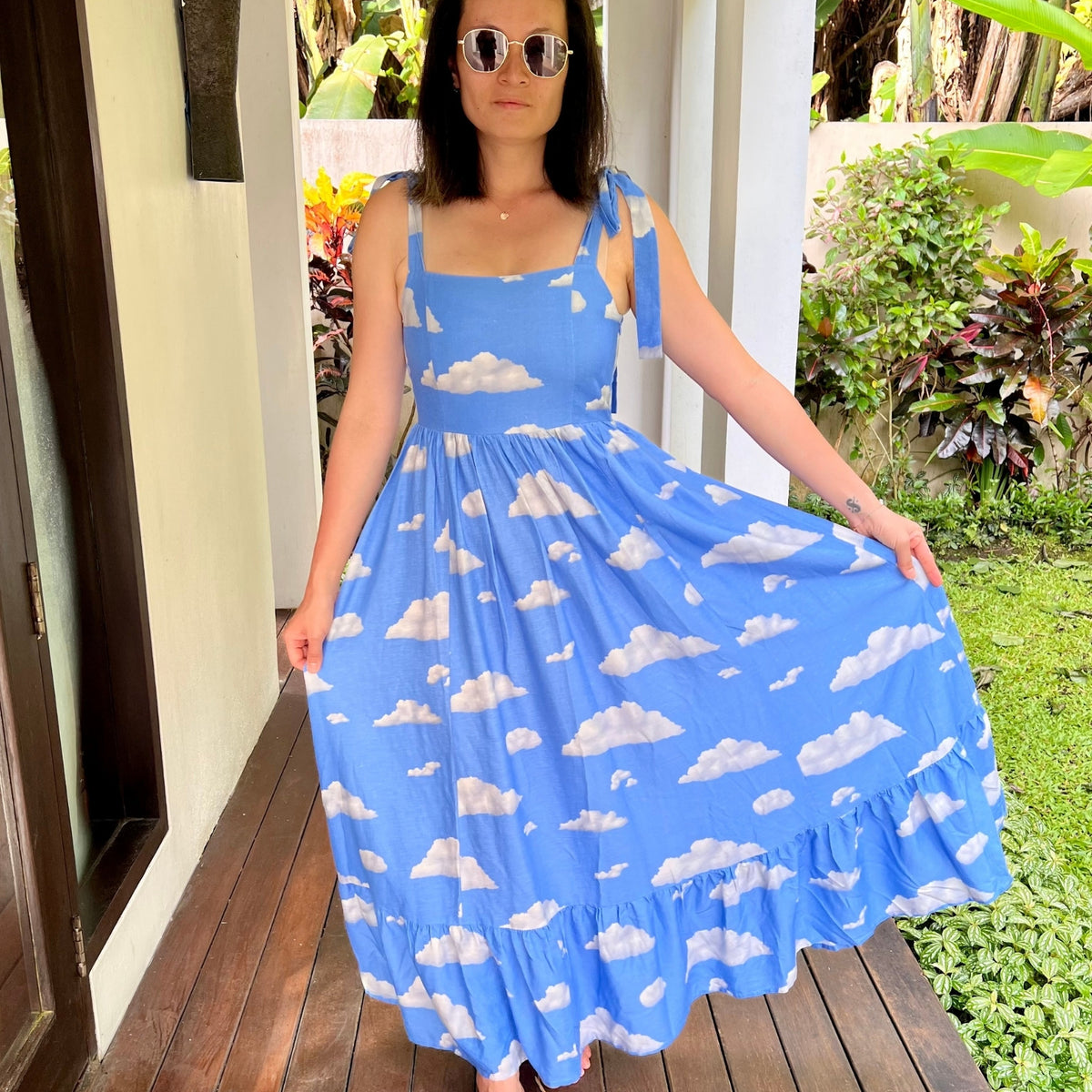 Blue Skies Maxi Dress  Protagonist Maison