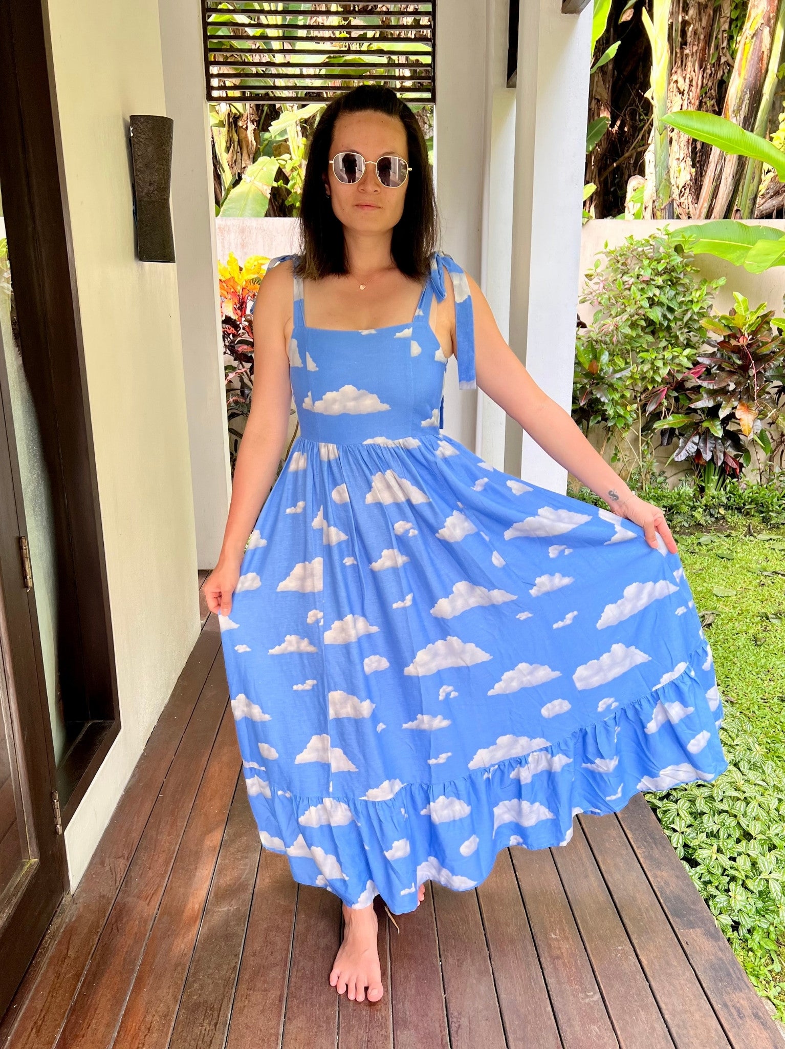 Blue Skies Maxi Dress – Protagonist Maison